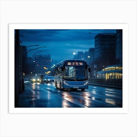 City At Night 2 Art Print