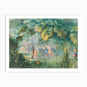 In Fairy Land An Elfin Dance Art Print