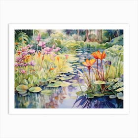 Water Lilies 1 Art Print