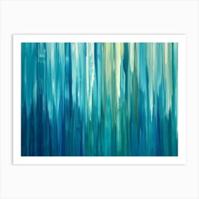 Abstract Painting 1014 Art Print