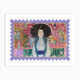 Klimt'S Woman 1 Art Print