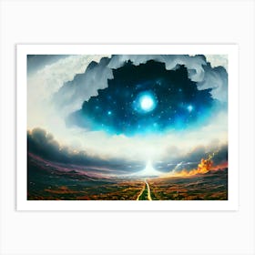 Eye Of The Universe 2 Art Print