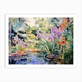 Tropical Garden 2 Art Print