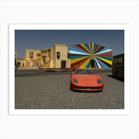 Street Scene Art Print