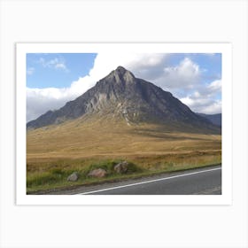 Buachaille Etive Mor on the Road To The Highlands 2 Poster