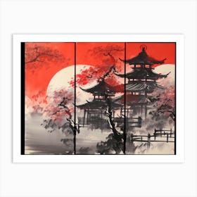 Asian Painting Art Print