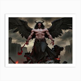 Demon 11 Art Print