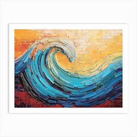 Ocean Wave 2 Art Print