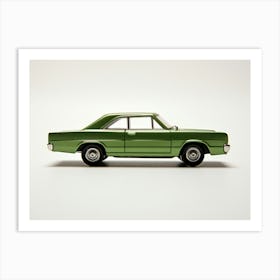 Toy Car 68 Dodge Dart Green Art Print