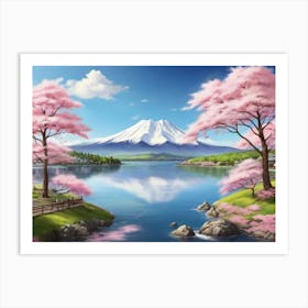 Sakura Blossoms 4 Art Print