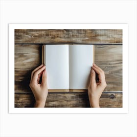 Blank Book (11) Art Print