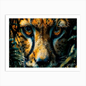 Wild Cat Eyes - Wildcat Prowl Art Print