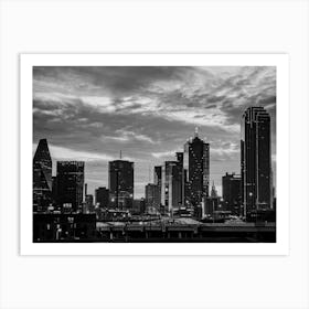 Dallas Texas Art Print