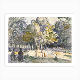 Study For Le Ranelagh (1899), Henri Edmond Cross Art Print