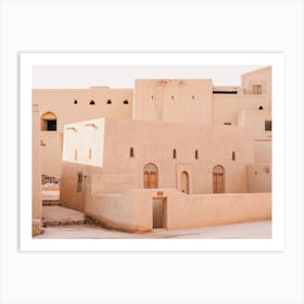 Marrakech Building Art Print