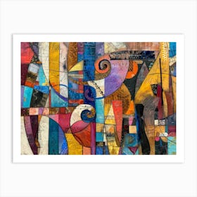 Abstract Painting 944 Art Print