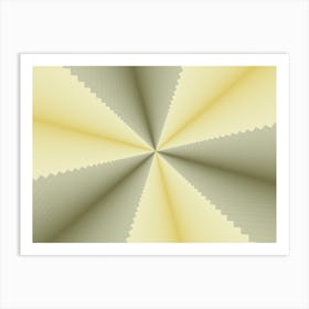 Yellow Loop Art Print