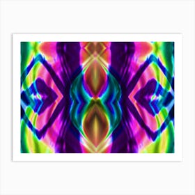 Abstract Psychedelic Art 1 Art Print