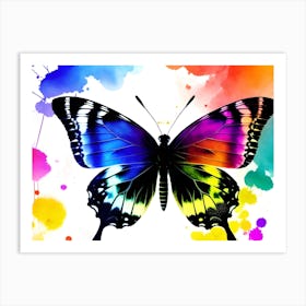 Colorful Butterfly 15 Art Print