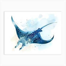 Manta Ray Art Print