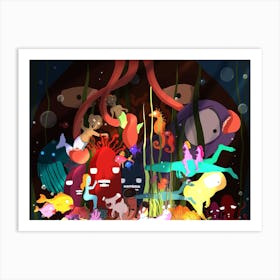 The Deep Art Print