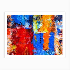 Acrylic Extruded Painting 47 Art Print