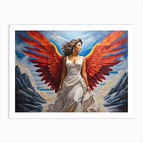 Angel Wings 2 Art Print