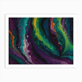 Abstract Painting 160 Art Print