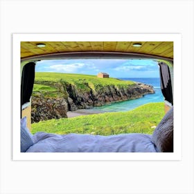 Van Life, Outer Hebrides, Scotland Art Print