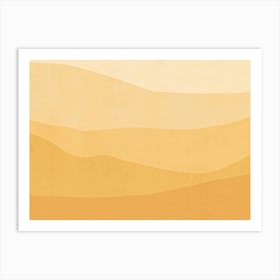 Desert Landscape Art Print