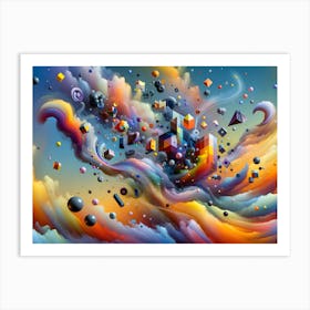 Abstract Painting 6 Art Print