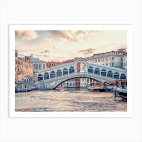 Rialto Bridge Art Print
