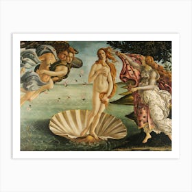 Sandro Botticelli Birth Of Venus 3 Art Print