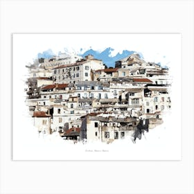 Casbah Algiers Algeria Art Print