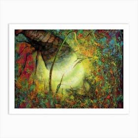 Glow Worm Art Print