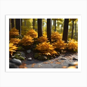 Autumn Forest 38 Art Print