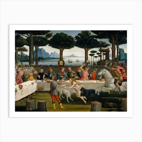 Sandro Botticelli Last Supper Art Print