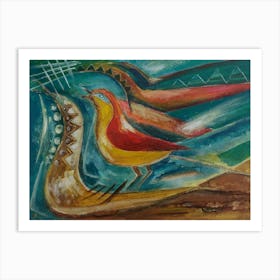 Nature On The Wall, Exotic Bird Art Print