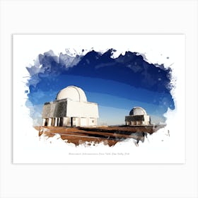 Observatorio Interamericano Cerro Tololo, Elqui Valley, Chile Art Print