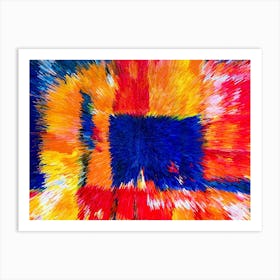 Acrylic Extruded Painting 41 Art Print