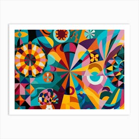 Abstract Painting 191 Art Print