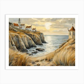 European Coastal Painting (132) Art Print