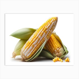 Funny Corn Landscape Art Print