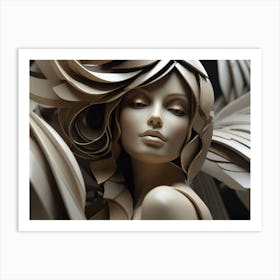 Paper Sculpture 1 Art Print