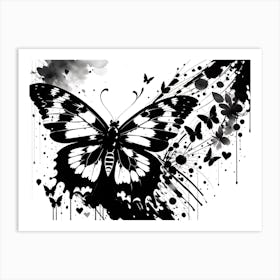 Butterfly Painting 19 Art Print