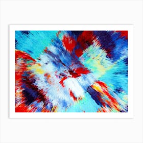 Acrylic Extruded Painting 112 Art Print