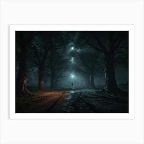 Dark Forest Art Print