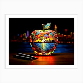 New York City Apple Art Print