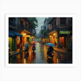  Hanoi City 2  Art Print