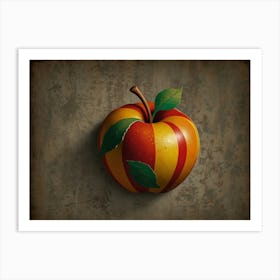 Apple Art Print